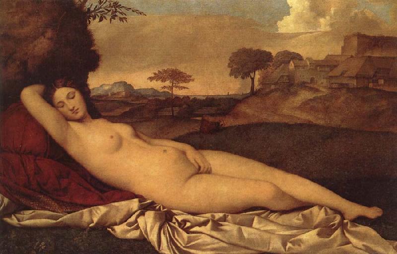 Titian The goddess becomes a woman France oil painting art