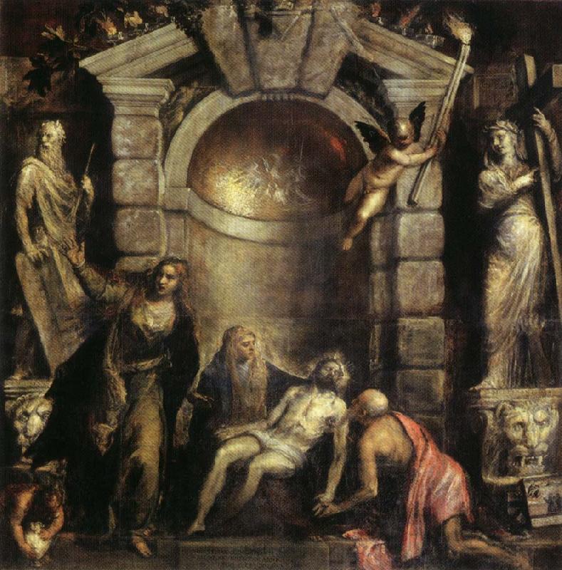 Titian Pieta France oil painting art