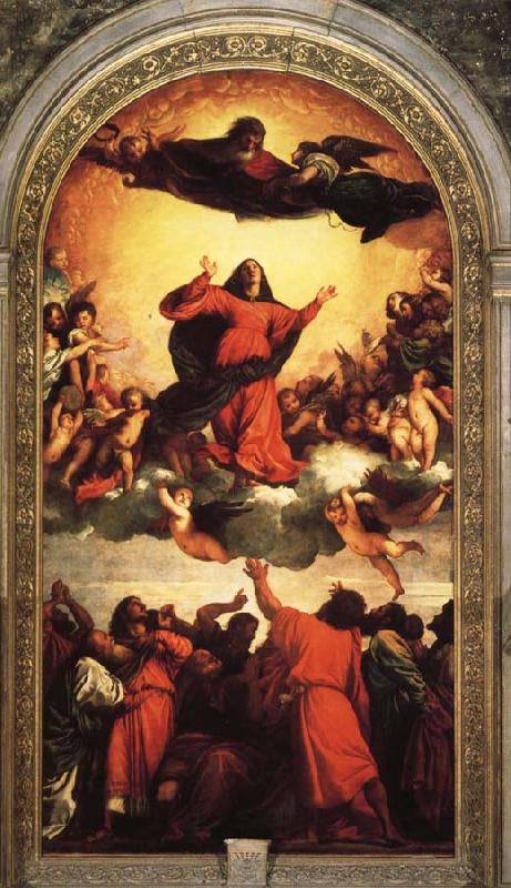 Titian Assumption of the Virgin France oil painting art