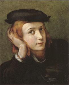 Correggio Portrait of a Youn Man (mk05) oil painting image
