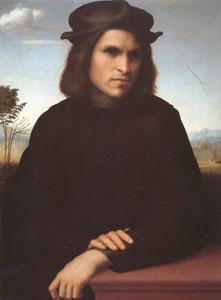 FRANCIABIGIO Portrait of a Man (mk05) oil painting picture