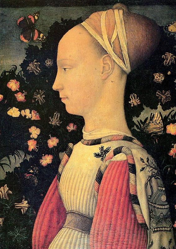 PISANELLO Portrait of Ginerva d'Este France oil painting art