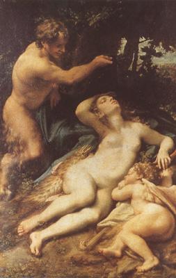 Correggio Zeus and Antiope (mk08) France oil painting art