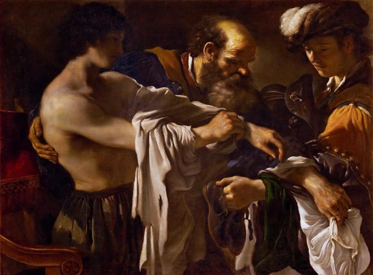 GUERCINO The Return of the Prodigal Son ( mk08) oil painting picture