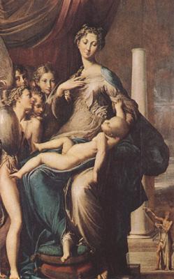 PARMIGIANINO Madonna of t he Long Neck (mk08) France oil painting art