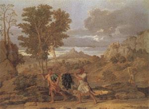 Poussin Apollo and Daphne (mk05) France oil painting art