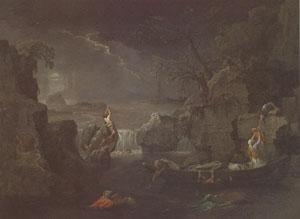 Poussin Winter or the Deluge (mk05) oil painting image