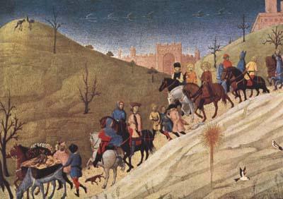SASSETTA The Procession of the Magi (mk08) France oil painting art