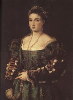 Titian La Bella (mk08) France oil painting art