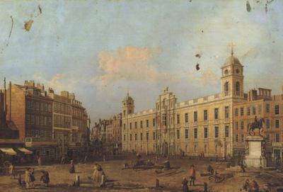 Canaletto Northumberland House a Londra (mk21) France oil painting art