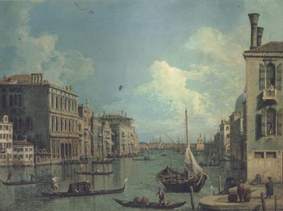 Canaletto Il Canal Grande da campo S Vio (mk21) oil painting image