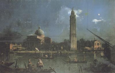 Canaletto Festa notturna alla chiesa di S.Pietro di Castello (mk21) France oil painting art