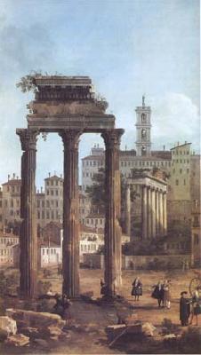 Canaletto Rome Ruins of the Forum looking towards the Capitol (mk25) oil painting picture