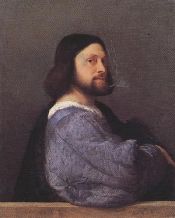Titian Portrait of a Man (mk33) France oil painting art