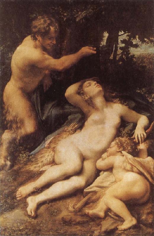Correggio Zeus and Antiope oil painting picture