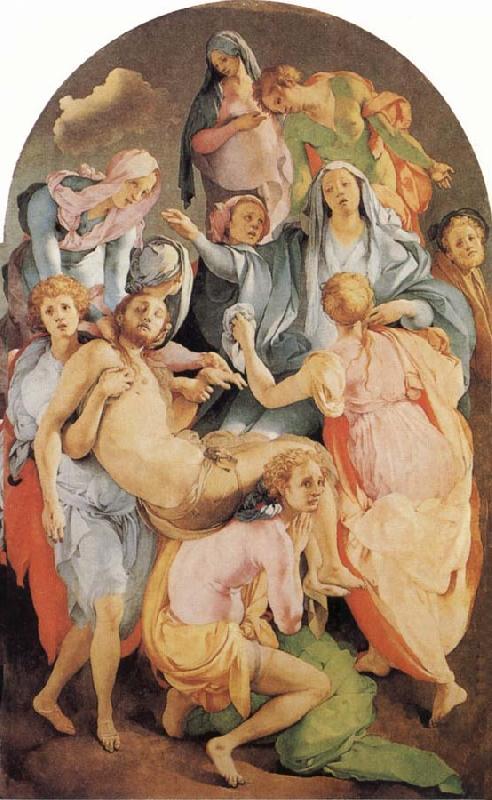 Pontormo Deposition oil painting image