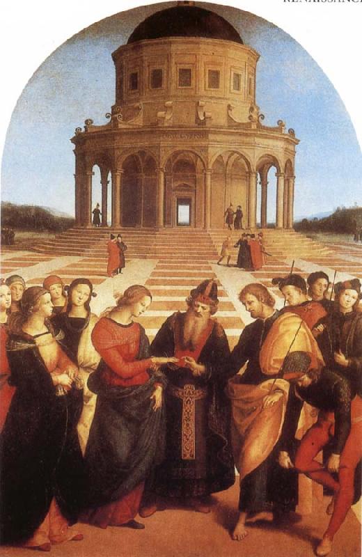 Raphael Marriage of the Virgin France oil painting art
