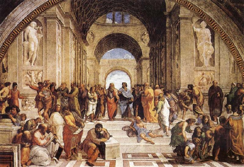 Raphael The School of Athens France oil painting art