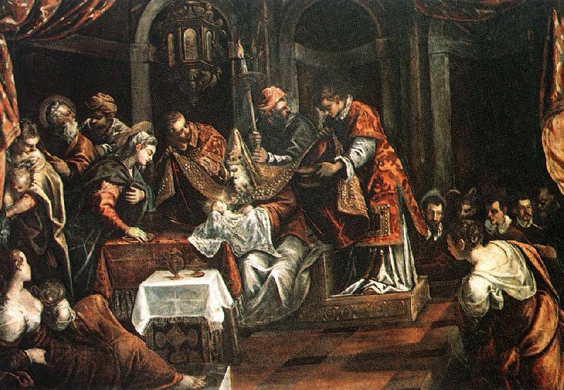 Tintoretto The Circumcision France oil painting art