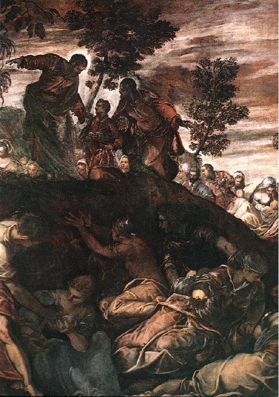 Tintoretto The Miracle of the Loaves and Fishes oil painting image