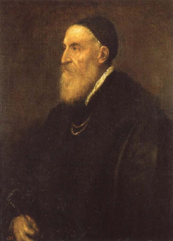 Titian Self-Portrait oil painting picture